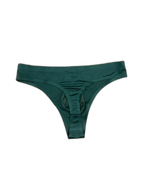 4-pack Men's Sexy Solid Color Letter Seamless Thong