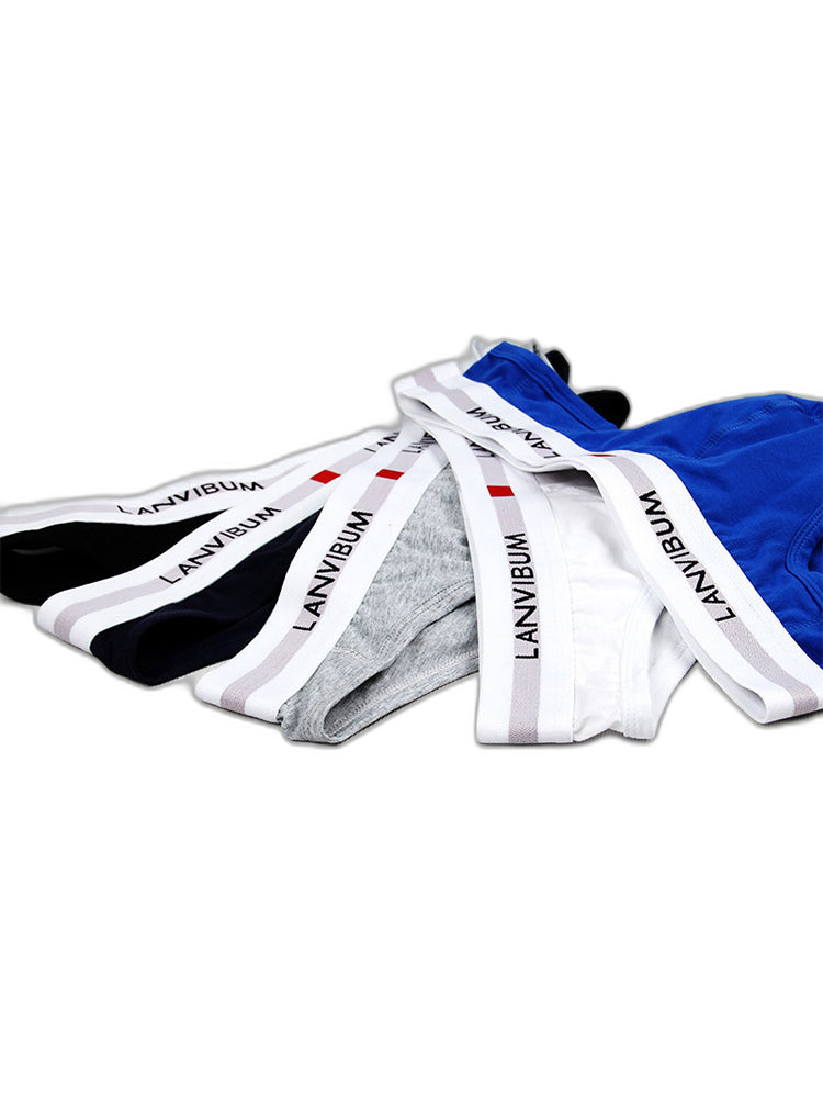 3 Pack Men's Breathable Big Pouch Briefs