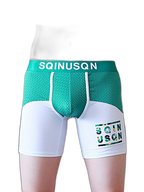 Men's Anti-Chafing Sports Boxer Briefs with Spacious Pouch