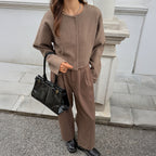 Women's Solid-color Long-sleeve Jacket
