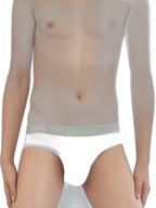 4 Pack Men's Modal Skin-Friendly Solid Color Mid-Rise Briefs