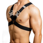 Metal Buckle Chest Strap Harness