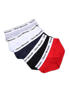 3 Pack Men's Supportive Fit High-Stretch Ultra-Soft Cotton Classic Briefs