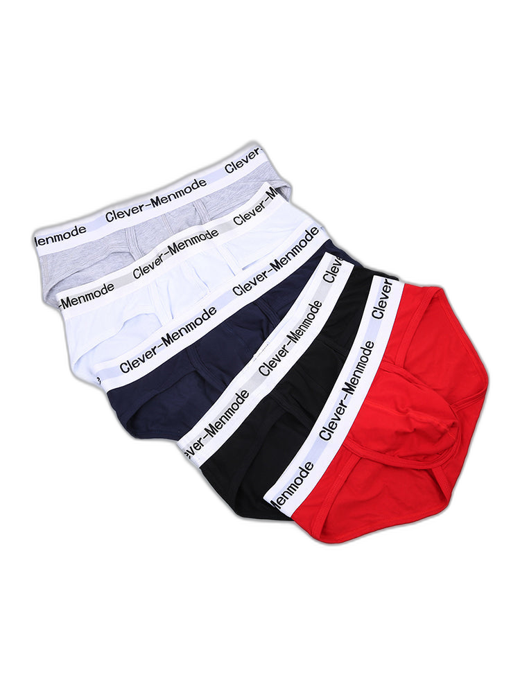 3 Pack Men's Supportive Fit High-Stretch Ultra-Soft Cotton Classic Briefs
