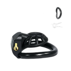 PushTech Chastity Cage With 4 Ring Sizes
