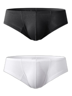 2 Pack Mens 3D Breathable Contour Pouch Boxershorts