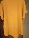 WOMEN'S F&F ORANGE S/L TOP (16UK 44 EU 12US)