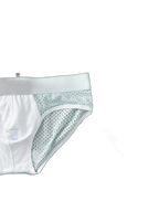 2 Pack Men's Mesh Loose Fit Sport Low-Rise Briefs