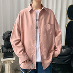 Men's Long-sleeve Shirt Korean-style Trendy Autumn