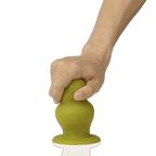 Puke - Small Anal Plug - Silicone Butt Plug - Ribbed Butt Plug