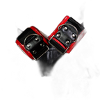 ruff GEAR Hardcore Grip Padded restraints Red