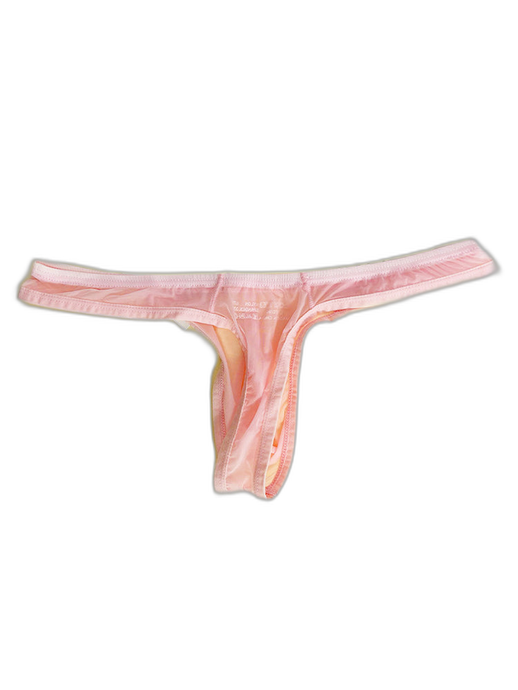 2 Pack Men's Sexy Semi-Transparent Thong