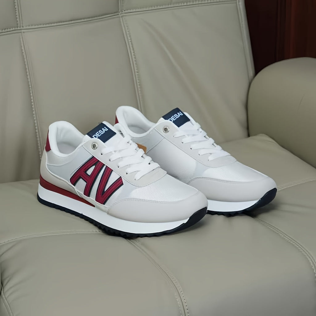 Ultra-Comfortable Breathable Low-Top Lace-Up Shoes for Running