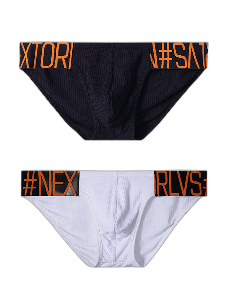2 Pack Men’s Wide Waistband Big Pouch Briefs