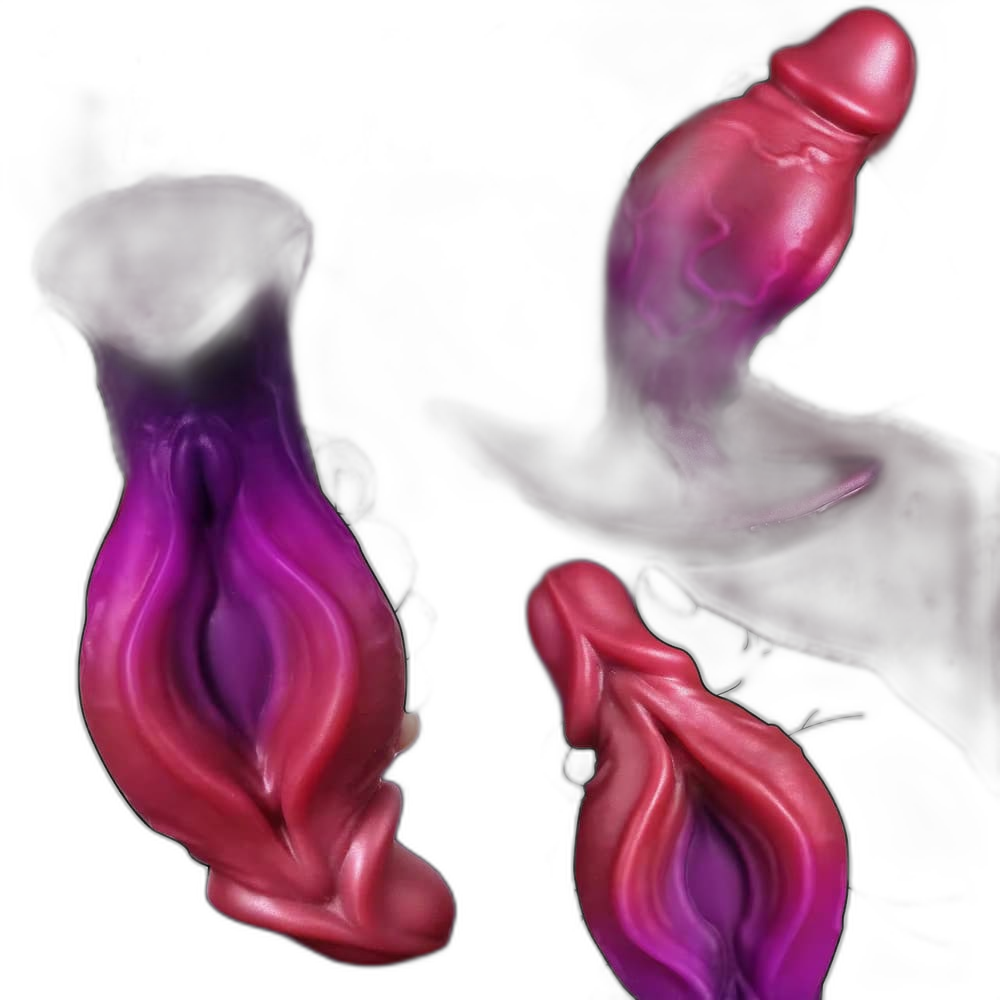 Soren - 6.7 Inch Monster Glans Silicone Butt Plug - Fantasy Anal Toy