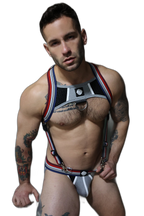 Breedwell Retro Remix Harness Heather Grey