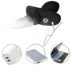 Zoe - Vibrating Butt Plug - Puppy Tail Butt Plug - 10 Frequency Vibrating Anal Toy