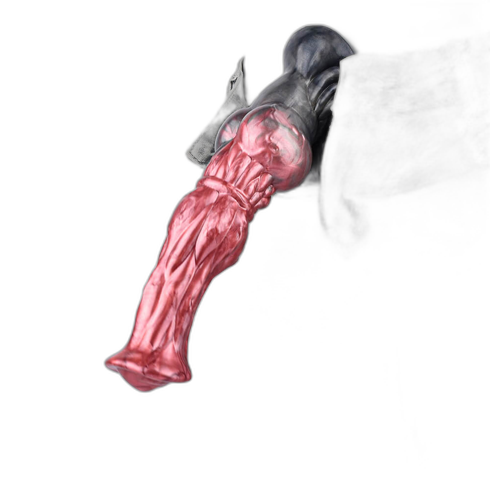 Molten - 10.2 Inch Centaur Dildo - Knot Dildo - Animal Dildo