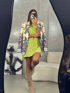 Bohemian Ruffled Loose Dress Two-piece Set