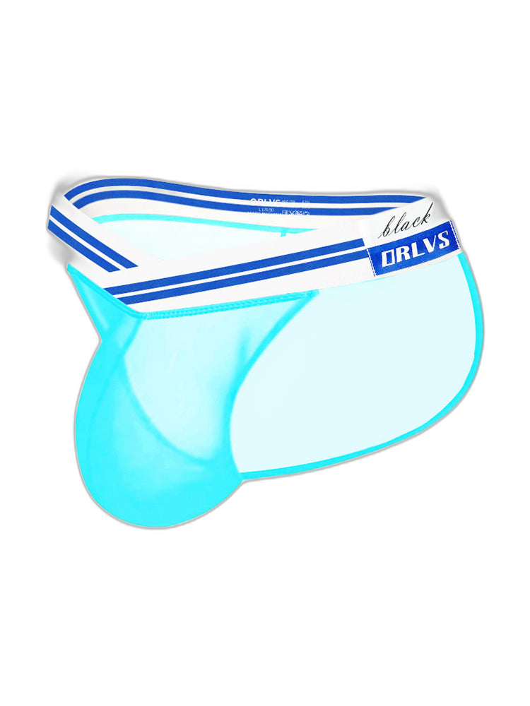 2-pack Men's Sexy Semi-transparent Mesh Briefs