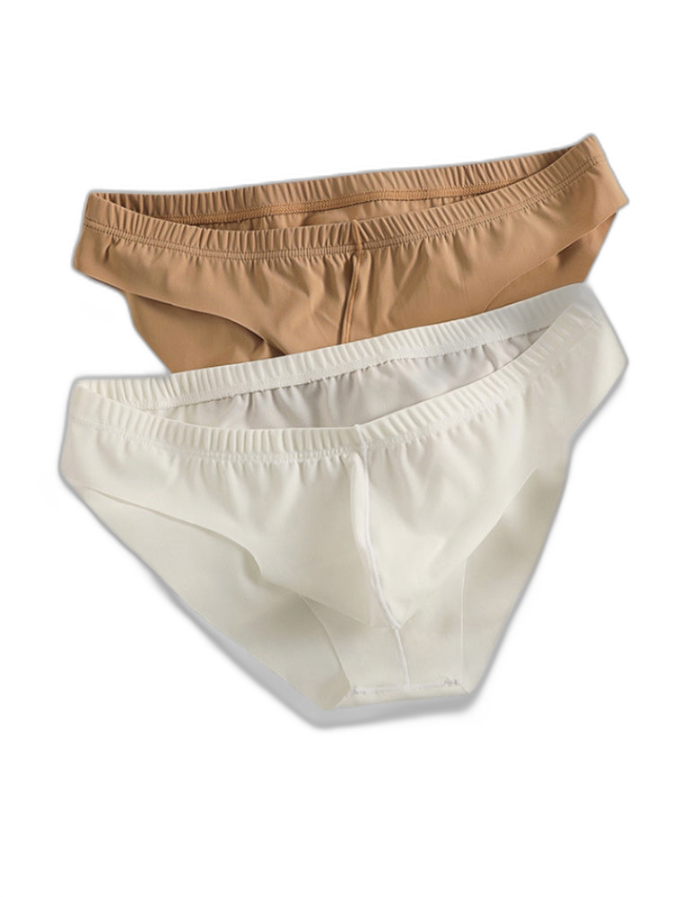 4 Pack Men's Ice Silk Lightweight Breathable Minimalist Briefs
