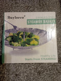 BUYLORCO Stainless Steel STEAMING BASKET