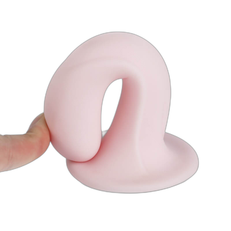 Blush Curve – Silicone Dildo with Suction Base