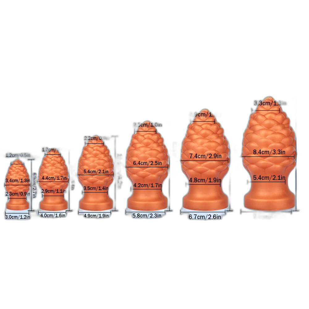 Pinecone - Small Butt Plug - Anal Dilator - Anal Sex toy