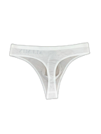 4-pack Men's Sexy Solid Color Letter Seamless Thong