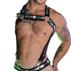 Breedwell Illuminator Body Harness Silver