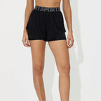 Mid-rise Yoga Shorts For Women Ideal For Running Training And Fitness