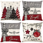 Christmas Cushion Cover Pillowcase Merry Christmas Decor For Home Xmas Ornament Happy NewYear Gift