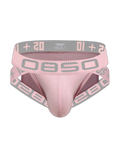 2 Pack Men's Breathable Personalized Low-Rise High-Elastic Briefs