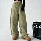 Thickened Thermal Cotton Pants Women's Loose-fitting Casual Pants