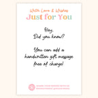 Pocket Hug - A Wee Hug, Just for You | Scottish Theme Gift | Keepsake Token for Sending Hugs & Thinking of You