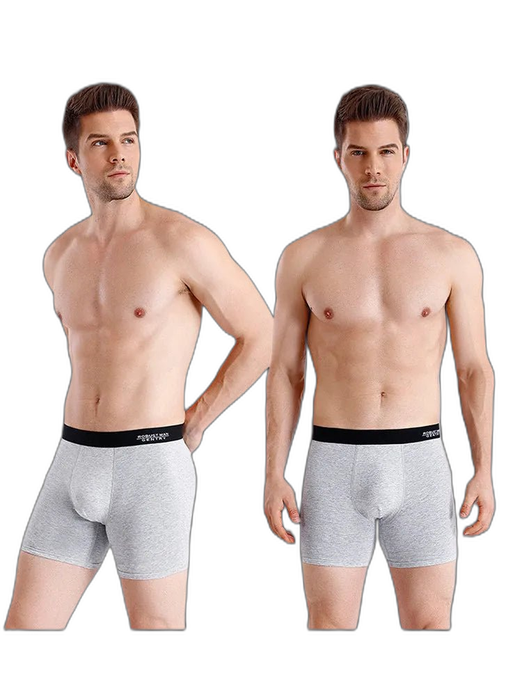4 Pack Anti-Chafing High Elasticity Sports Boxer Briefs