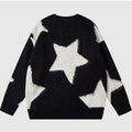XINGX Loose Sweater Autumn Long Sleeve Round Neck Couple Knitted Top