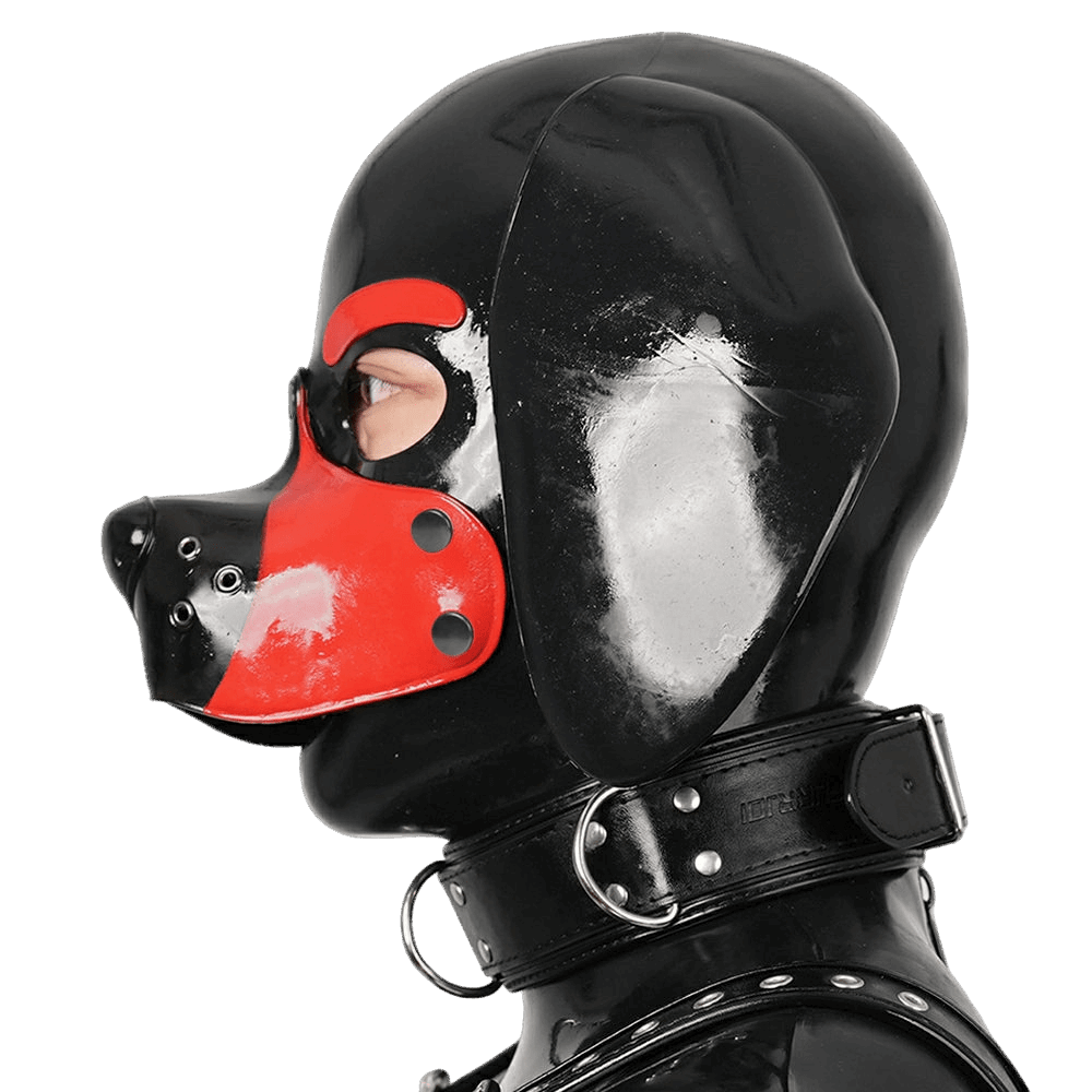 Furrjoi Silicone Beagle Hood Red