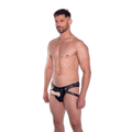 Prowler RED Leather Dong Harness Black