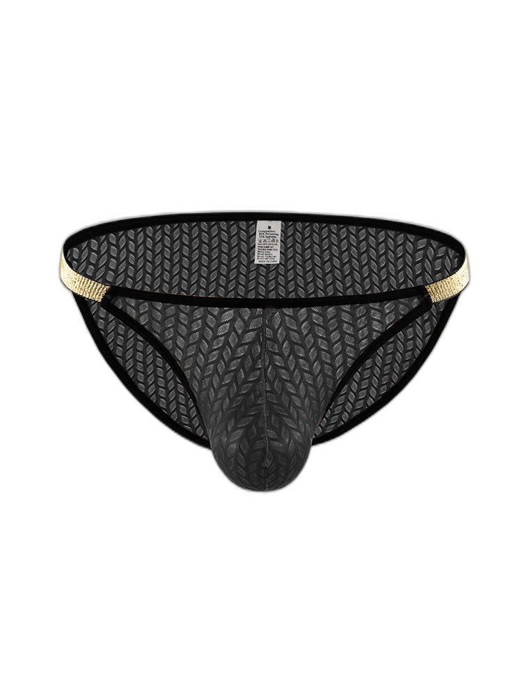 3 Pack Men's Sexy Low-Rise Hip-Lifting Briefs