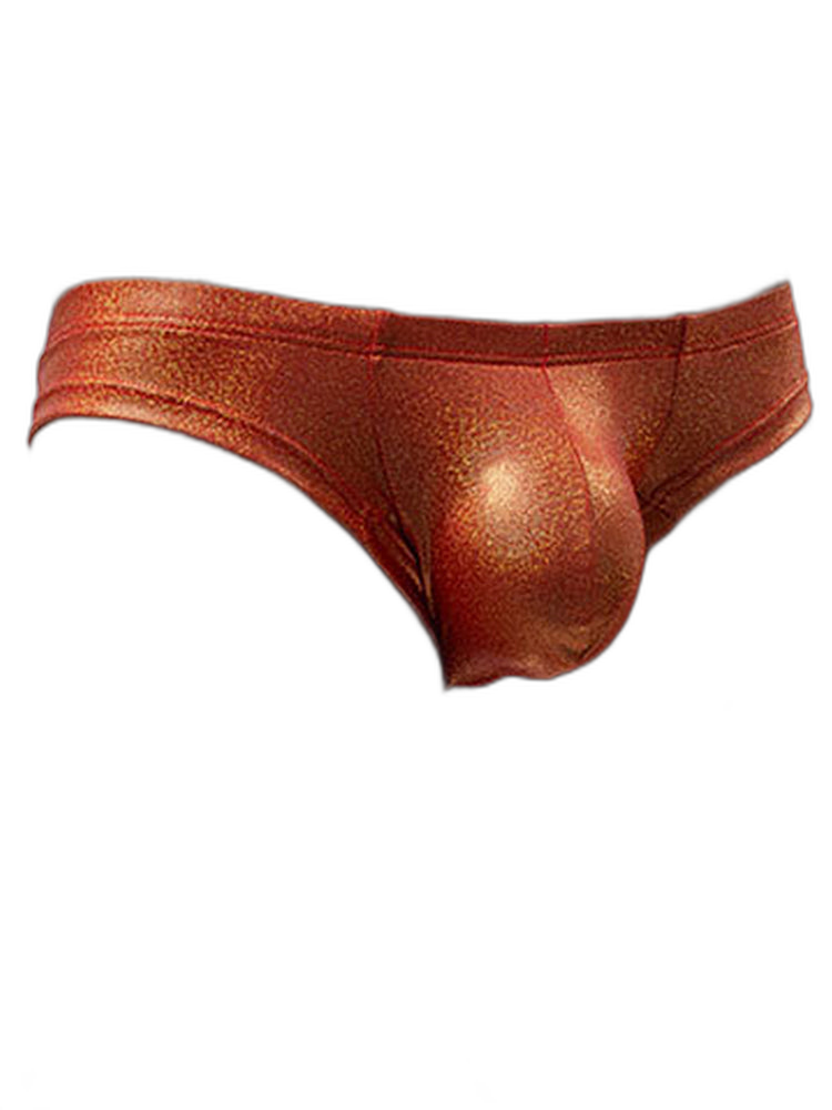3 Pack Men's Sparkle Thongs in Solid Colors