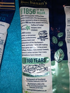 SCOTTISH CONFECTIONARY : BUCHANAN'S MILK CARAMELS, DARK CARAMELS & PEPPERMINT CREAMS(3x110g)