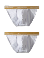 2 Pack Men's U-Pouch Gym Fitness Breathable Cotton Briefs