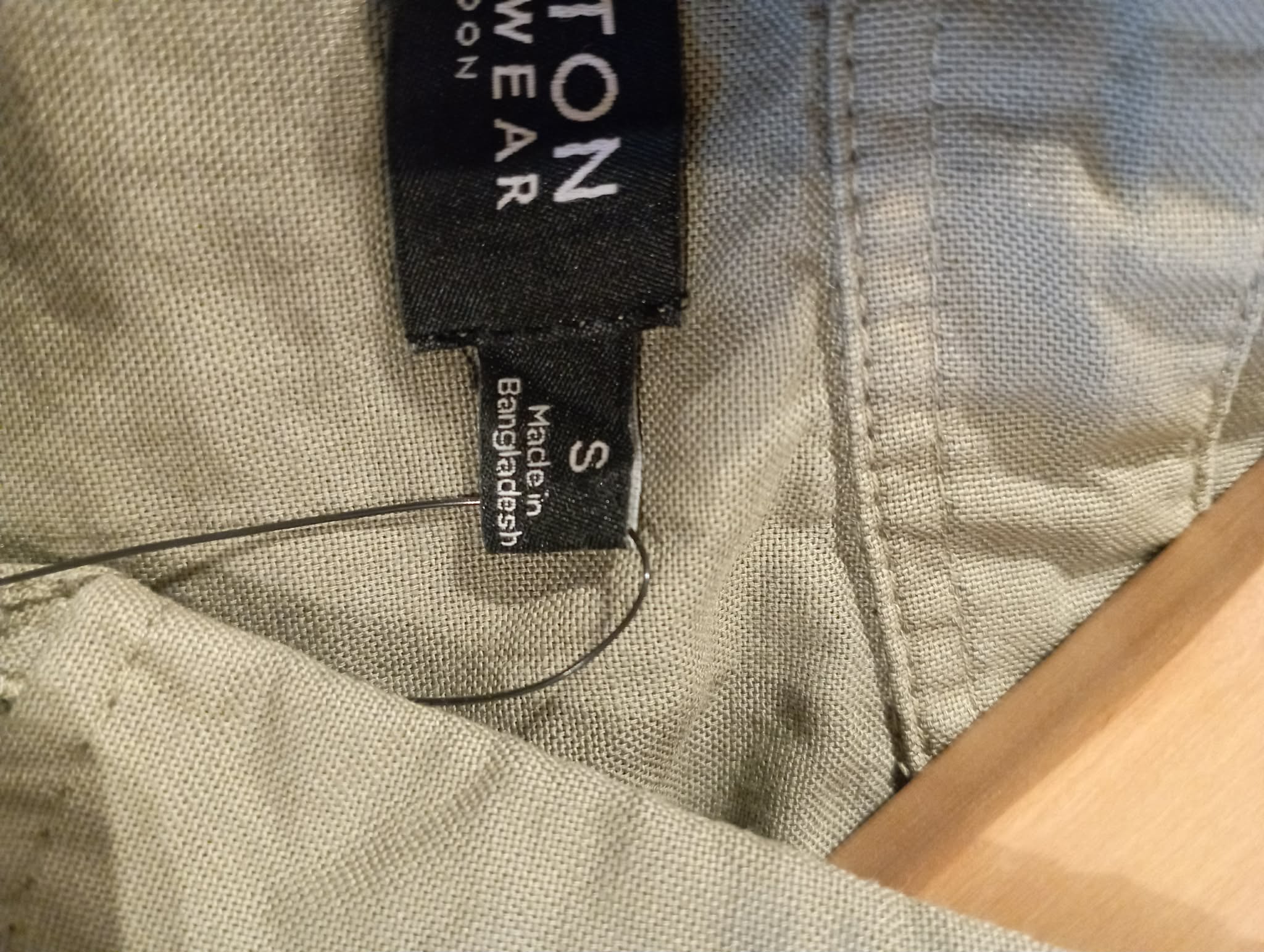 MENS BURTON MENSWARE (s) BUTTON SHIRT