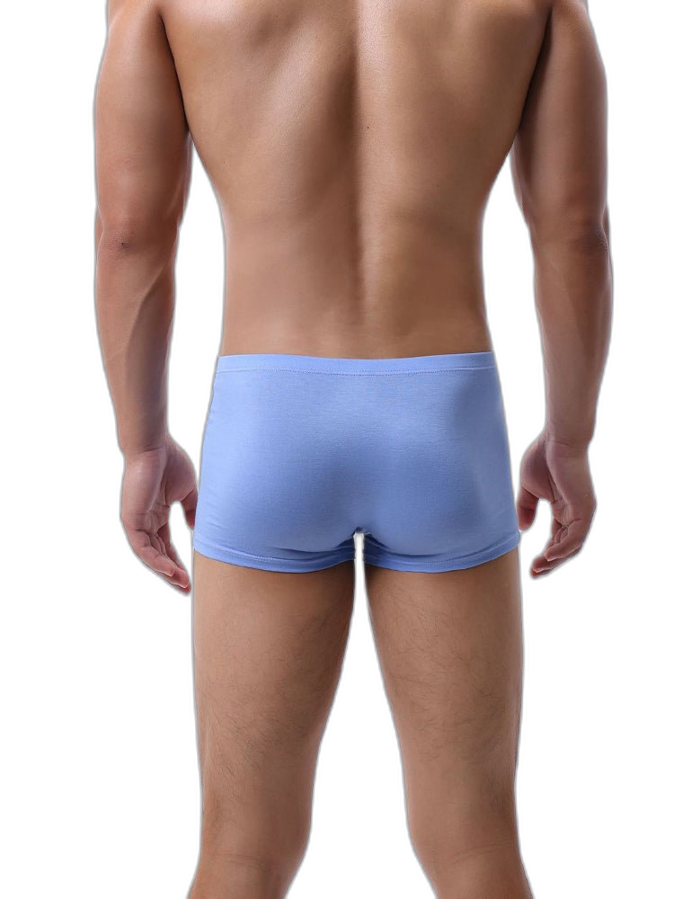 3-pack Men's Bamboo Fiber U-pouch Boxer Briefs