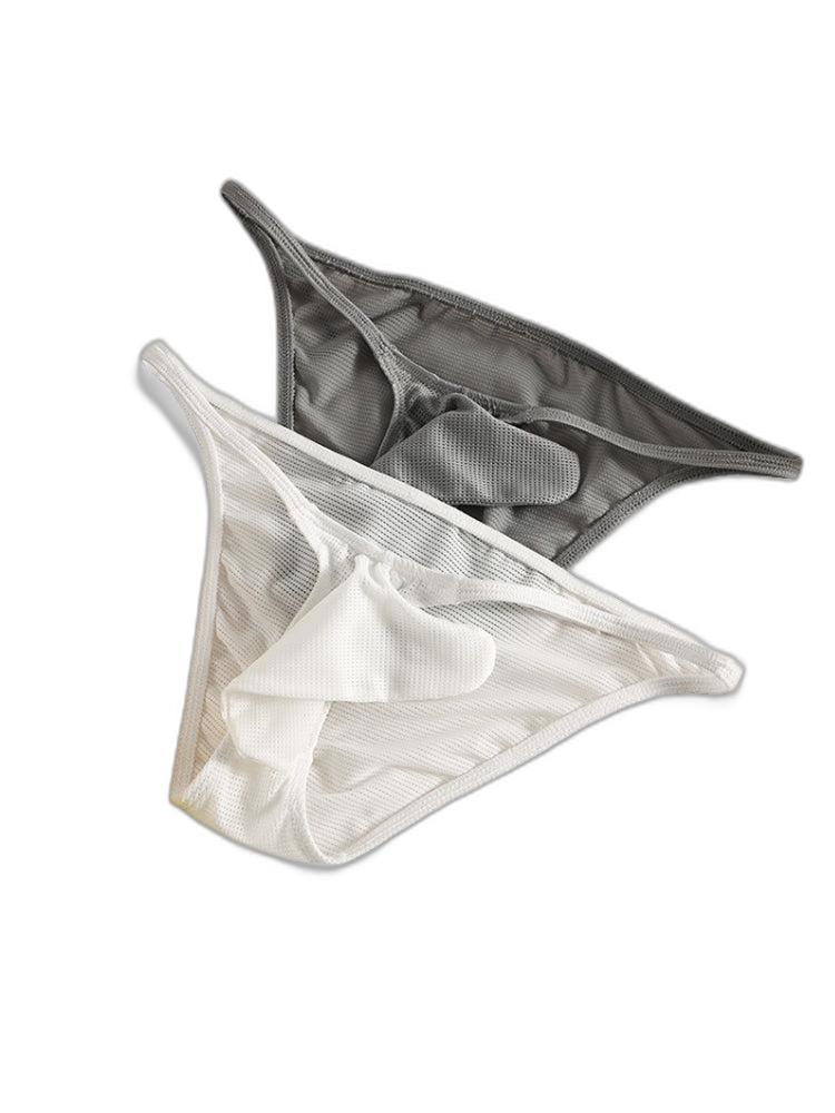 Men's Low-Rise Sexy Seamless Comfort Lightweight Briefs