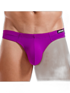 Men's Simple Breathable Mesh Pouch Thong & Strings