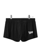 2 Pack Men's Seamless Comfort Quick-Dry Lightweight & Airy Mesh Boxers Shorts