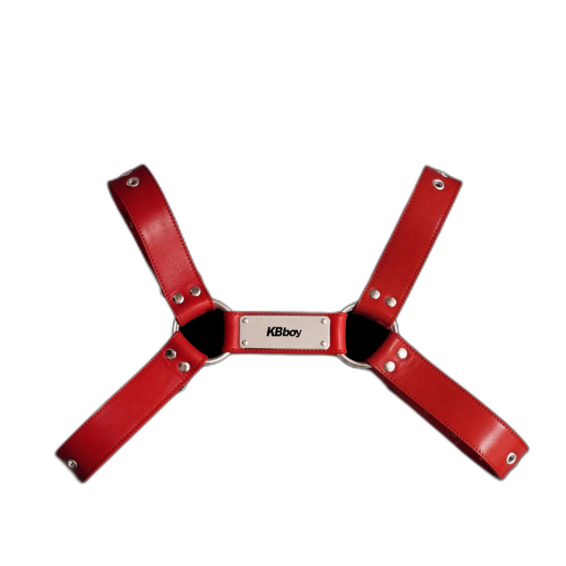 MagLock Tumbled Leather Bulldog Harness