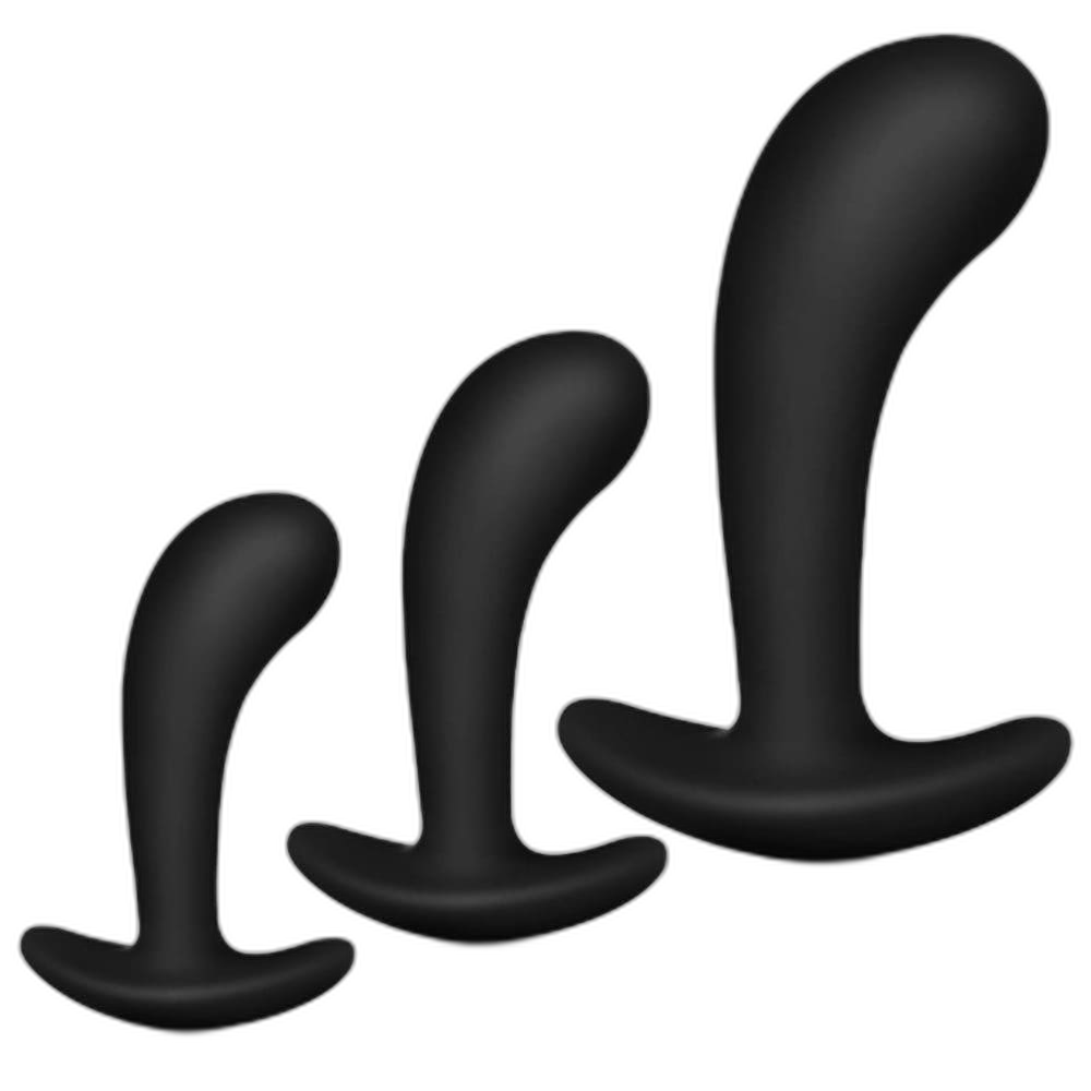 Finger - Silicone Anal Plug Set - Prostate Sex Toy